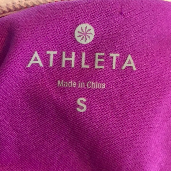 Athleta bikini- purple pink and orange stripes - Picture 4 of 4